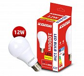 LED-Birne COMA E27 12W, 230V, 1080lm, 20000h, 6500K Kühles Weiß